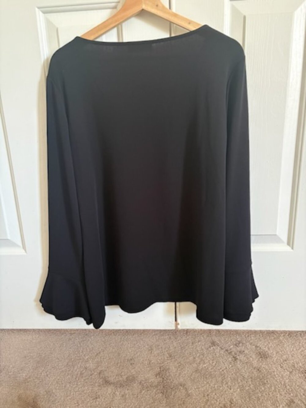 Calvin Klein, Black, XL Blouse - Picture 2 of 3